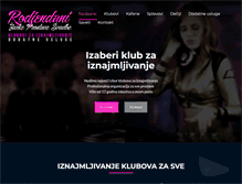 Tablet Screenshot of klub-za-iznajmljivanje.com